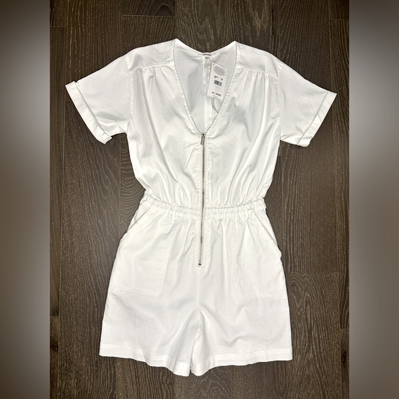 Splendid Pants - NWT Splendid White Romper (shorts) | Size Large